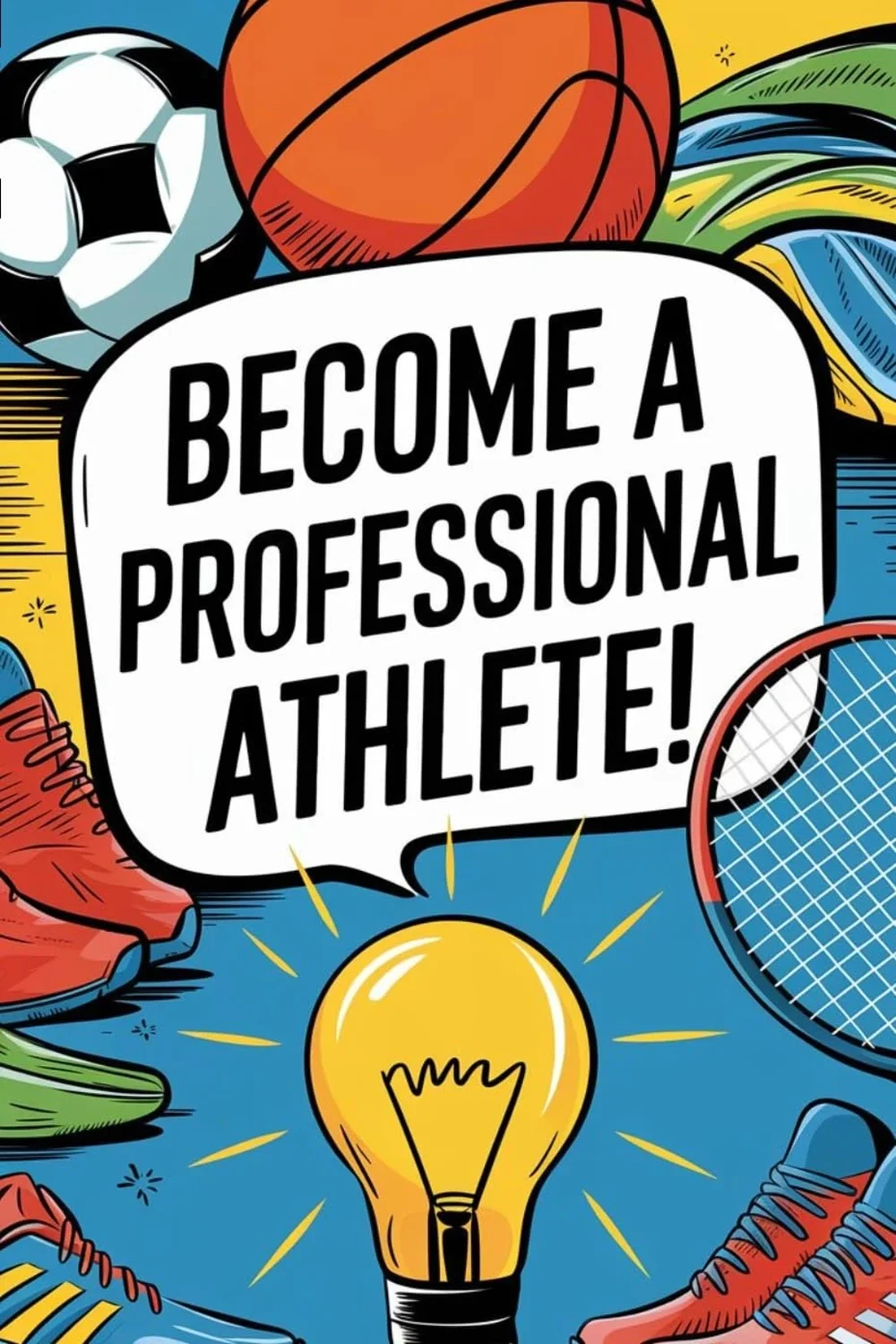 Become a Professional Athlete! – book cover