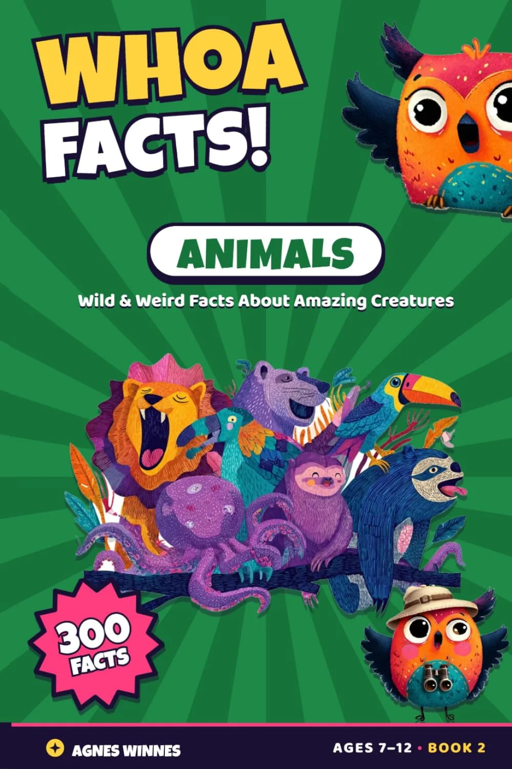 Whoa Facts! Animals – book cover